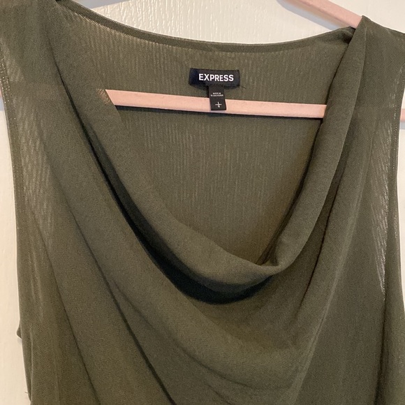 EXPRESS COWL NECK TOP - Picture 2 of 8